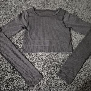 Lululemon EBB to Street Long Sleeve Crop Top
